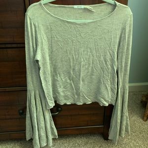 Urban Outfitters Cropped Flow Top